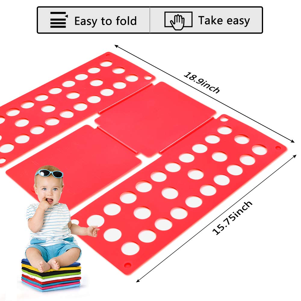 Flip Fold Shirt Folding Board - Junior Flip Fold Folding Tool - Shirt  Folding Board - Junior Flip Fold