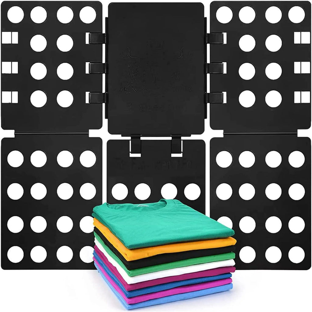 BoxLegend Shirt Folding Board Shirt Folder Clothes Folder T Shirt Folder Folder Board for Clothing 10.23 * 7.88 * 1.18 inches, Black