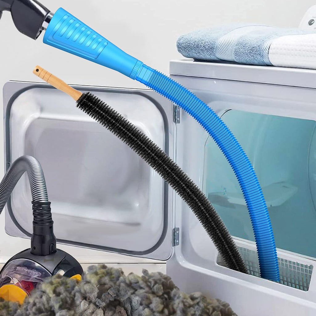 Dryer Vent Cleaner Kit Dryer Lint Brush Vent Trap Cleaner Long Flexible 2  Pack