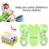 Boxlegend Tshirt Folder for Kids with Design Ruler (KID1) Green