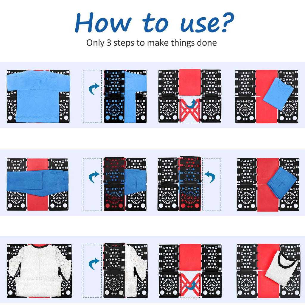 User manual BoxLegend Shirt Folder (English - 4 pages)